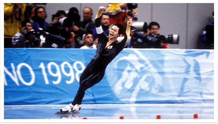 長野オリンピック金メダリスト 清水宏保さん