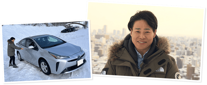 TOYOTA プリウスで試乗レビュー