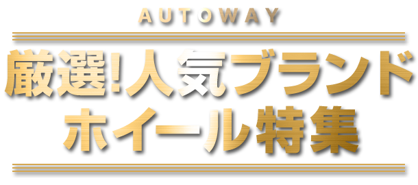 厳選!お取り寄せホイール特集