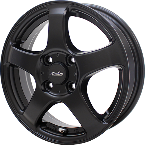 KIRCHEIS S5 15x4.5 43 100x4 MATT BLACK