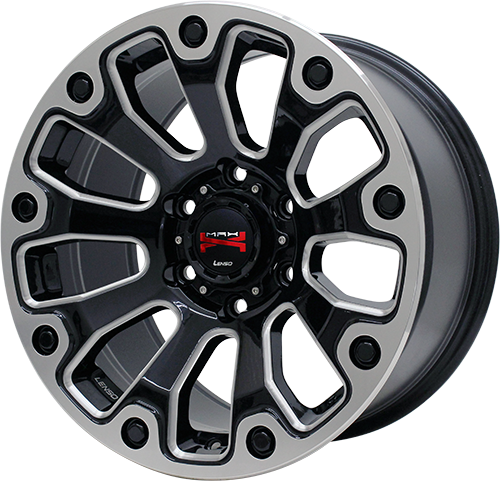 LENSO MAX-X09 17x9.0 20 139.7x6 BKWDA