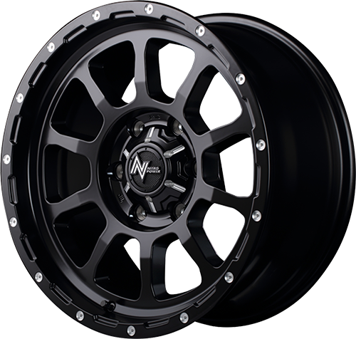 NITRO POWER M10 PERSHING 17x8.0 20 139.7x6 SGBK/M