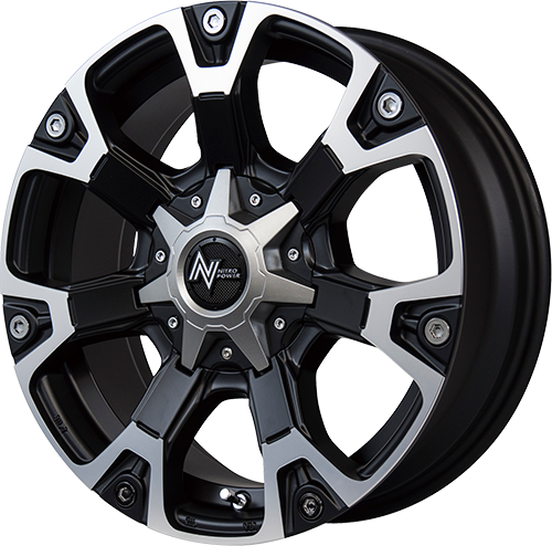 NITRO POWER WARHEAD 17x8.0 20 139.7x6 S.BK/HP
