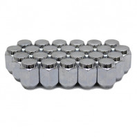 袋ナット 21H M12x1.5 31mm メッキ 24個入 N124