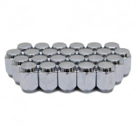 袋ナット 21H M12x1.25 31mm メッキ 24個入 N424