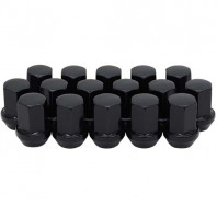 袋ﾅｯﾄ 17H M12x1.5 31mm ﾌﾞﾗｯｸ 16個入 N2316