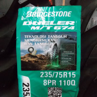 【アウトレット】BridgestoneDuelerMT674 235/75R15110/107Q
