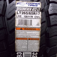 【4本セット】【ｱｳﾄﾚｯﾄ】CooperDiscovererAT3265/65R17120/117R