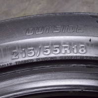 【中古】DAVANTI DX640 215/55R18 99V XL
