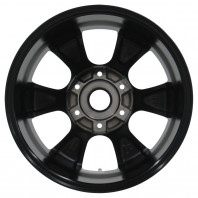 KIRCHEIS VN 15x6.0 33 139.7x6 BLACK 200系専用 + NANKANG CW-20.WSW 195/80R15 8PR 107/105N DLT 6.1cm