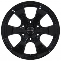 KIRCHEIS VN 17x6.5 38 139.7x6 BLACK 200系専用