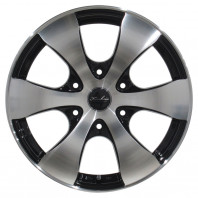 KIRCHEIS VN 17x6.5 38 139.7x6 BK/POLISH 200系専用