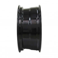 KIRCHEIS S5 17x7.0 50 114.3x5 BLACK POLISH + MOMO SUV POLE W-4 225/65R17 106H XL スタッドレス