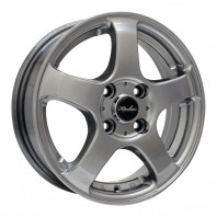 KIRCHEIS S5 15x4.5 43 100x4 METALLIC GRAY