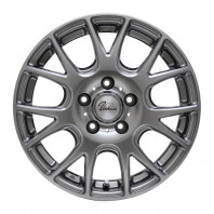 Verthandi YH-M7 16x6.5 45 100x5 METALLIC GRAY + HIFLY HF201 215/65R16 98H