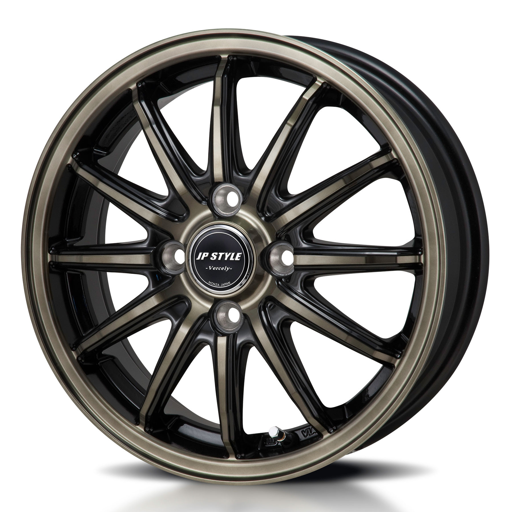 Jp Style Vercely 13x4 0 42 100x4 Bk Bkcp Momo Outrun M 1 165 70r13 79t 輸入タイヤ ホイール通販ならautoway オートウェイ
