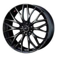 LEONIS MX 18x7.0 53 114.3x5 PBMC/TI + NANKANG AW-1 225/50R18 95Q ｽﾀｯﾄﾞﾚｽ【ｾｰﾙ品】