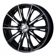 LEONIS WX 14x4.5 45 100x4 BKMC + GOODYEAR Vector 4Seasons Hybrid 155/55R14 69H