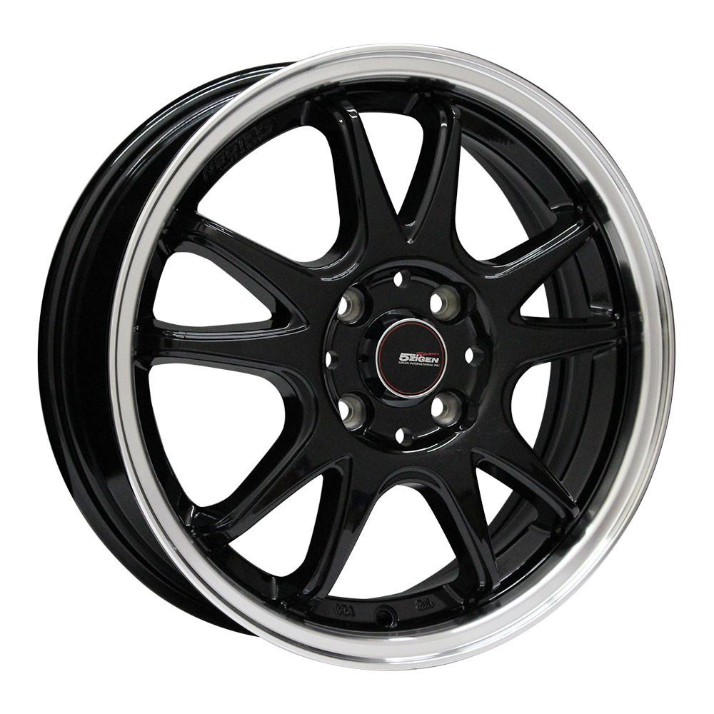5ZIGEN PRO RACER ZR5-F 14x5.0 45 100x4 BK/ﾘﾑP - オートウェイ