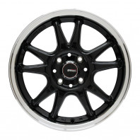 5ZIGEN PRO RACER ZR5-F 15x5.0 45 100x4 BK/ﾘﾑP + HIFLY HF805 165/50R15 72V