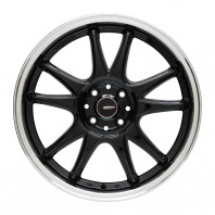 5ZIGEN PRO RACER ZR5-F 15x6.0 45 100x4 BK/ﾘﾑP + HIFLY HF201 185/65R15 88H