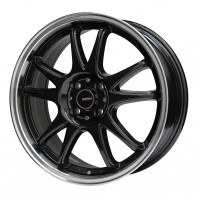 5ZIGEN PRO RACER ZR5-F 15x6.0 45 100x4 BK/ﾘﾑP + GOODYEAR ICE NAVI 7 185/65R15 88Q ｽﾀｯﾄﾞﾚｽ