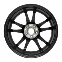 5ZIGEN PRO RACER ZR5-F 17x7.0 45 100x5 BK/ﾘﾑP + MAXTREK MAXIMUS M1 225/60R17 99V