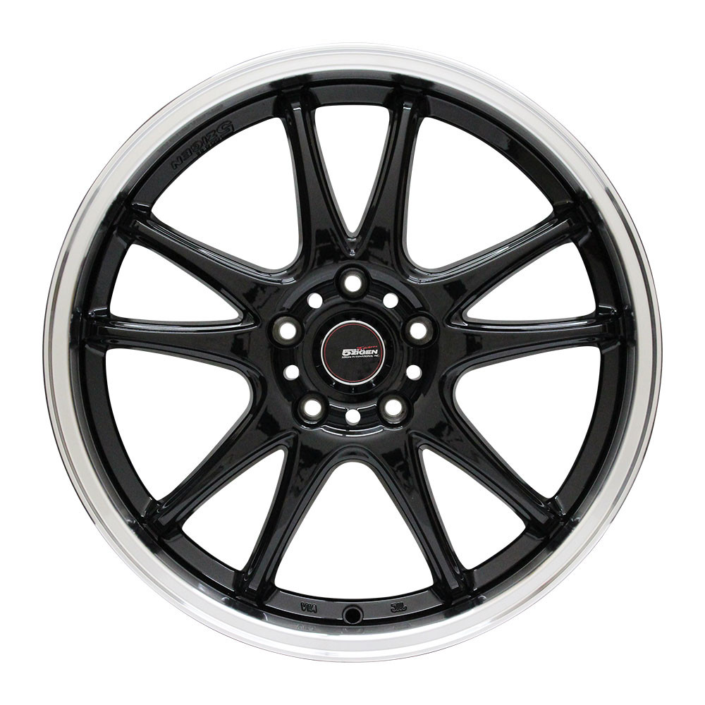 5ZIGEN PRO RACER ZR5-F BK/リムP