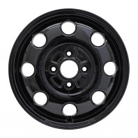 LUMACA MODEL-2 13x4.0 42 100x4 BLACK + GoodyearEfficientGripEcoEG02 155/65R13 73S ｾｰﾙ