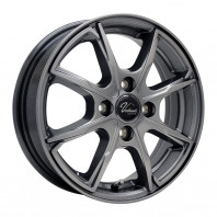 Verthandi PW-S8 14x4.5 45 100x4 METALLIC GRAY + DUNLOP SP TOURING R1 165/65R14 79S