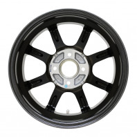 Verthandi PW-S8 14x4.5 45 100x4 METALLIC GRAY + DUNLOP SP TOURING R1 165/65R14 79S
