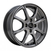 Verthandi PW-S8 14x5.5 43 100x4 METALLIC GRAY + RADAR RPX800 185/60R14 86H XL