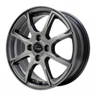 Verthandi PW-S8 14x5.5 43 100x4 METALLIC GRAY + MAXTREK MAXIMUS M1 195/60R14 86H