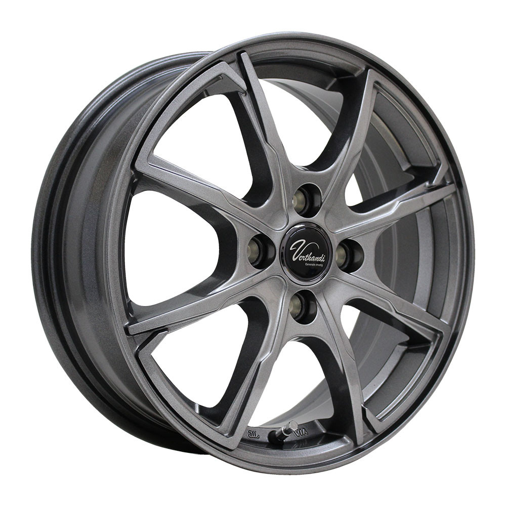 Verthandi PW-S8 15x5.5 50 100x4 METALLIC GRAY - 国内最大級！輸入