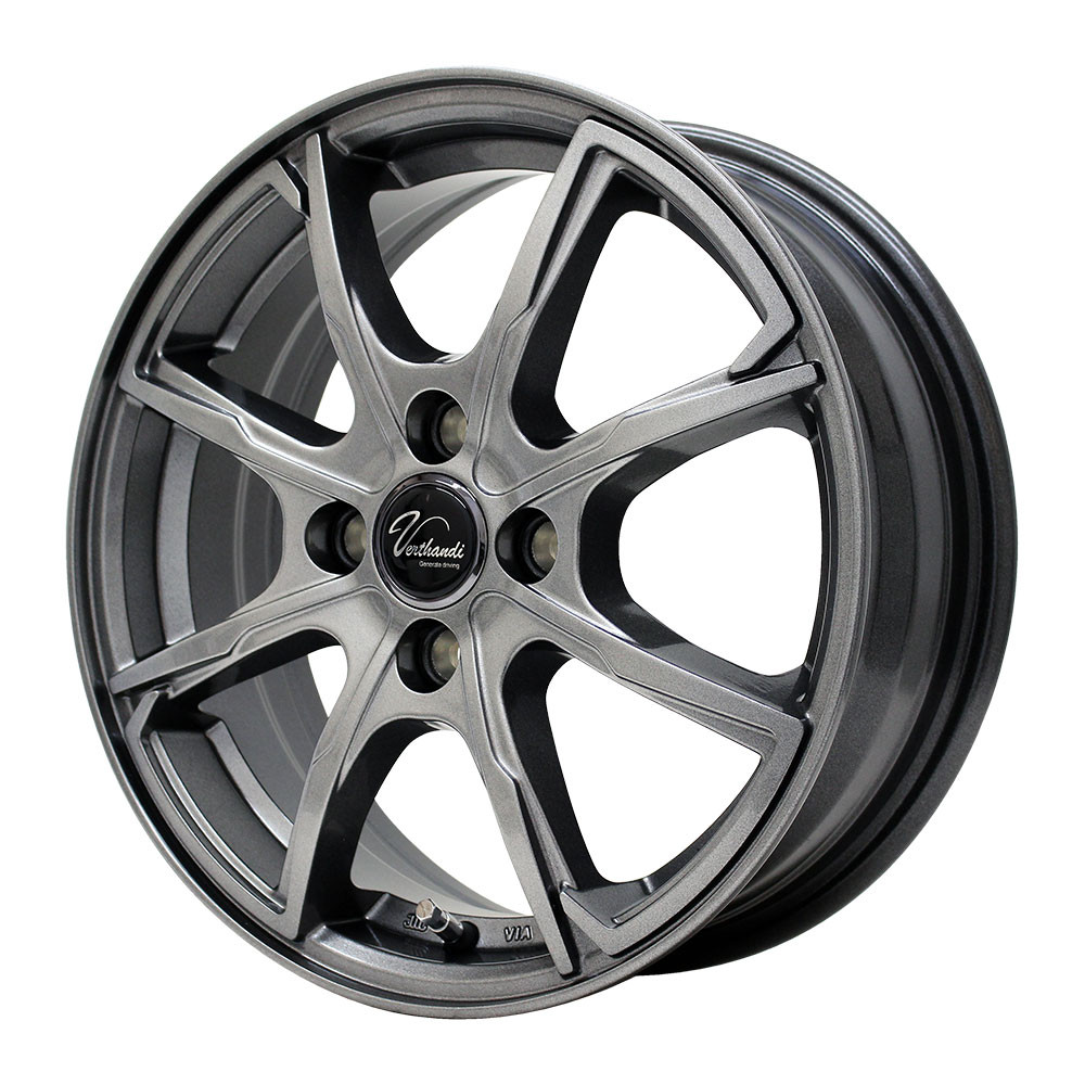 Verthandi PW-S8 15x5.5 50 100x4 METALLIC GRAY - 国内最大級！輸入