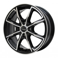 Verthandi PW-S8 15x5.5 50 100x4 BK/POLISH + MOMO OUTRUN M-2 175/60R15 81H
