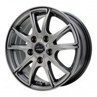 Verthandi PW-S10 15x6.0 45 100x5 METALLIC GRAY + HIFLY Win-turi 216 205/65R15 94H ｽﾀｯﾄﾞﾚｽ