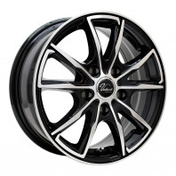Verthandi PW-S10 15x6.0 45 100x5 BK/POLISH + GOODYEAR Vector 4Seasons Hybrid 175/65R15 84H
