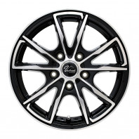 Verthandi PW-S10 15x6.0 45 100x5 BK/POLISH + DUNLOP SP SPORT LM705 195/55R15 85V【ｾｰﾙ品】