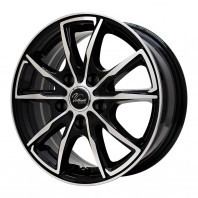 Verthandi PW-S10 15x6.0 45 114.3x5 BK/POLISH + NANKANG AW-1 195/70R15 92Q ｽﾀｯﾄﾞﾚｽ