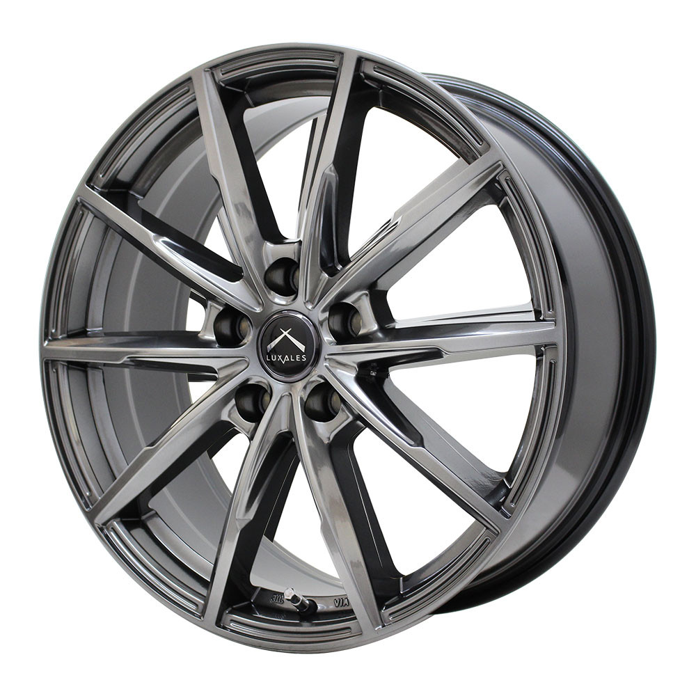 LUXALES PW-X2 17x7.0 48 100x5 TITANIUM GRAY