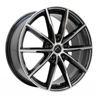 LUXALES PW-X2 17x7.0 48 114.3x5 BK&P/MILLING + GOODYEAR EAGLE LS EXE 205/45R17 88W XL