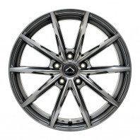 LUXALES PW-X2 18x7.5 38 114.3x5 TITANIUM GRAY + CONTINENTAL EcoContact 6 225/40R18 92Y XL