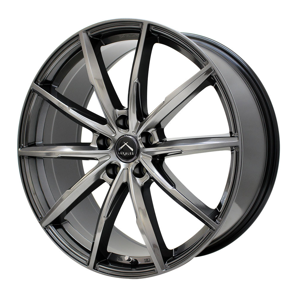 LUXALES PW-X2 19x8.0 38 114.3x5 TITANIUM GRAY