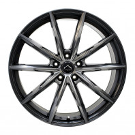 LUXALES PW-X2 19x8.0 38 114.3x5 TITANIUM GRAY + COOPER ZEON RS3-G1 245/45R19 98Y