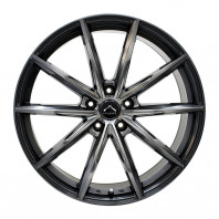 LUXALES PW-X2 19x8.0 38 114.3x5 TITANIUM GRAY + RADAR Dimax R8+ 225/40R19.Z 93Y XL