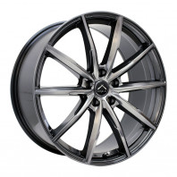 LUXALES PW-X2 19x8.0 48 114.3x5 TITANIUM GRAY