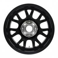 Verthandi YH-M7V 13x5.0 36 100x4 METALLIC GRAY + NANKANG AW-1 155/80R13 79Q スタッドレス