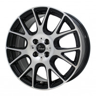 Verthandi YH-M7V 15x5.5 43 100x4 BK/POLISH + NANKANG AW-1 165/60R15 77Q ｽﾀｯﾄﾞﾚｽ