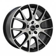 Verthandi YH-M7V 16x6.5 45 100x5 BK/POLISH + GOODYEAR Vector 4Seasons Hybrid 215/65R16 98H